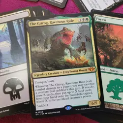 Mythic Rare The Gitrog, Ravenous Ride Golgari ZOMBIES Commander Magic Deck MTG - Image 1