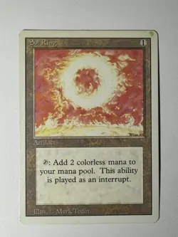 MTG Sol Ring -Revised Edition - LP - Image 1