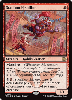 x4 Stadium Headliner TDM Tarkir Dragonstorm MTG 122 RARE M/NM 4x - Image 1