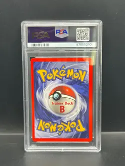 Pokemon PSA 8 NM-MT Water Energy 102/102 TRAINER DECK B Non-Holo 1999 S#5210 - Image 2