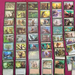 ELF Dwynen, Gilt-Leaf Daen Green ELVES Tribal Custom Commander Magic Deck MTG - Image 3