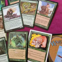 ELF Dwynen, Gilt-Leaf Daen Green ELVES Tribal Custom Commander Magic Deck MTG - Image 4