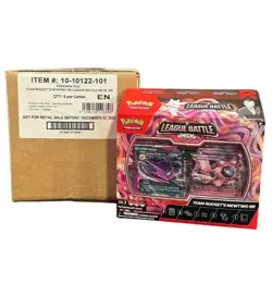 Pokemon Team Rocket's Mewtwo EX League Battle Deck 6 Box Case #EAJ - Image 1