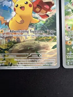 Pokemon TCG Pikachu SVP 027 & SVP 088 Black Star Promo NM - Image 5