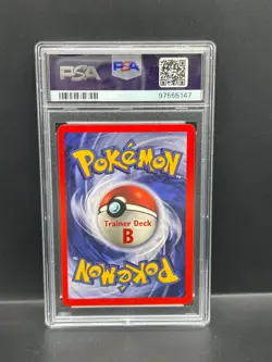 Pokemon PSA 9 MINT Switch 95/102 TRAINER DECK B Non-Holo 1999 S#5147 - Image 2