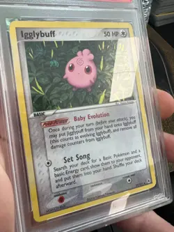 Pokemon PSA 9 MINT Igglybuff 37/101 EX Hidden Legends Reverse Holo 2004 S#7903 - Image 4