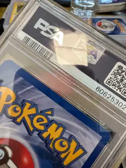 Pokemon PSA 7 Dark Golbat 7/82 Team Rocket Holofoil 2000 S#5302 - Image 5