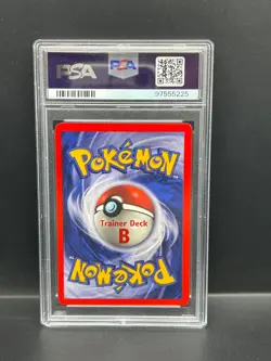 Pokemon PSA 8 NM-MT Water Energy 102/102 TRAINER DECK B Non-Holo 1999 S#5225 - Image 2