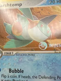 Pokemon PSA 10 GEM MT Marshtomp 011 E-League 2003 WINNER Promo S#6796 - Image 3