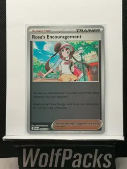 Pokemon TCG Me03: Perfect Order - Rosa’s Encouragement 084/088 Reverse Holo - Image 1