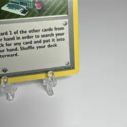 Pokemon TCG Computer Search Base Set 1st Edition shadowless Trainer 71/102 1999 - Image 5