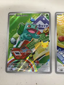 FIRST PARTNER POKEMON CHARMANDER SQUIRTLE BULBASAUR PROMO SET - Image 2