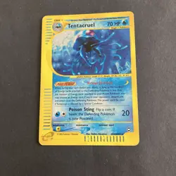 Tentacruel H26/H32 Tentoxa 2002 POKEMON Aquapolis Holo Rare - Image 1