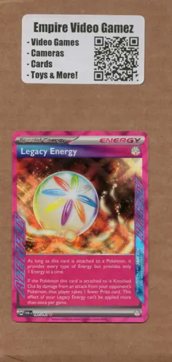 Legacy Energy 167/167 Pokemon Twilight Masquerade ACE Spec Energy LP-MP - Image 1