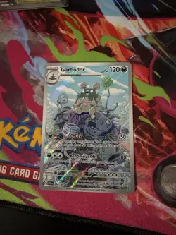 Pokemon TCG Garbodor 204/182SV04: Paradox Rift Holo Illustration Rare - Image 1