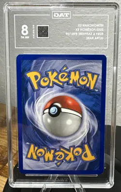 2003 Pokemon EX Ruby & Sapphire Hitmonchan Holo #98/109 TAG 8 - Image 2