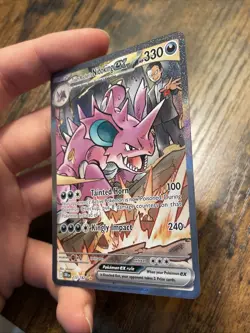 Pokemon TCG Team Rockets Nidoking EX 233/182 Destined Rivals Near Mint - Image 4