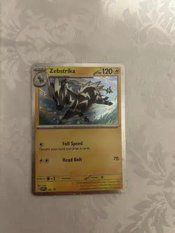 Pokemon TCG - Destined Rivals - Zebstrika SVP201 Promo - Image 1