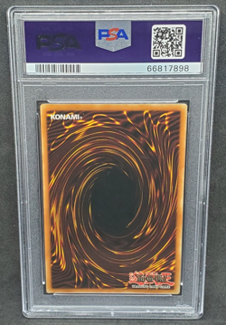 Yugioh PSA 9 MINT Dunames Dark Witch TP8-EN004 Super Rare Tournament 8 2006 - Image 2