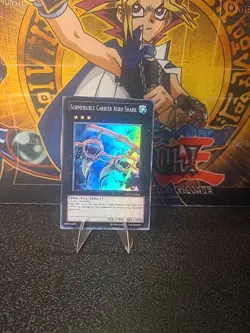 Yu-Gi-Oh Submersible Carrier Aero Shark GENF-EN040 Super Rare UNL - Image 1