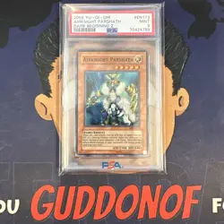 PSA 9 MINT 2005 YU-GI-Oh! Dark Beginning 2 AIRKNIGHT PARSHATH EN173 - Image 1