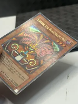 Yugioh Exodia the Forbidden One LOB-E101 Ultra Rare - Played Condition - Image 3