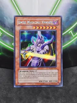 Yugioh Dark Magician Knight ROD-EN001 Prismatic Secret Rare Promo NM - Image 1