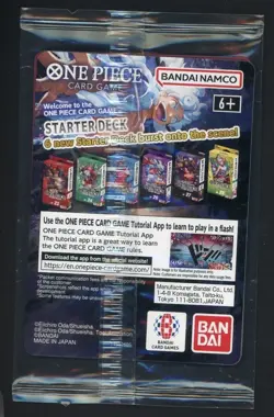 2025 ONE PIECE PROMOS DODGERS #010 MONKEY D. LUFFY SEALED - Image 2