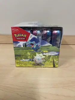 Pokemon TCG-Ascended Heroes Mini Tins Display-SEALED box of 10 tins-Small Tear* - Image 3