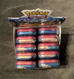 Pokemon Ascended Heroes Mini Tin Display Box (10 Tins) Complete Set All Sealed - Image 2