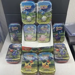 Pokemon Ascended Heroes Mini Tin Display (10 Mini Tins) Factory Sealed NEW! - Image 4
