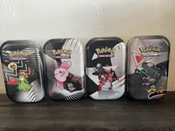 Unova Mini Tins - Pokemon TCG Lot Of 4. New/Sealed. Black Bolt / White Flare - Image 1