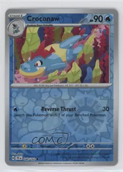 Croconaw Reverse Foil Pokemon SV05: Temporal Forces #040 - Image 1