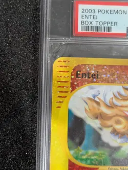 Pokemon Card 2003 PSA 5 ENTEI Jumbo Oversized Box Topper Holo 5/12 Aquapolis EX - Image 4