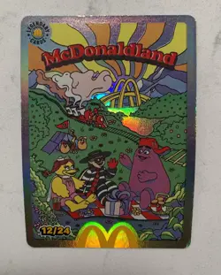 2026 McDonald’s Cards Promo 12/24 Full Art Super Rare Chase Card McDonaldland - Image 1