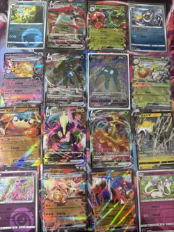 Pokemon 16 Card Lot nm V Max Mega Amazing Ex HOLO Rare Hits Only R19 - Image 1