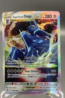Origin Forme Dialga VSTAR SWSH256 SWSH: Sword & Shield Promo Cards Holo - Image 1