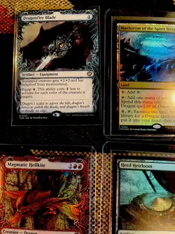 MTG Lot of 12x Card Lot 6 foil foundation and Takir Dragon Storm Mythics/Rares - Image 3