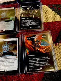 MTG Lot of 12x Card Lot 6 foil foundation and Takir Dragon Storm Mythics/Rares - Image 4