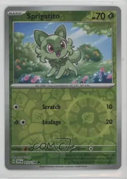 Sprigatito Reverse Foil Pokemon SV01: Scarlet & Violet #013 - Image 1