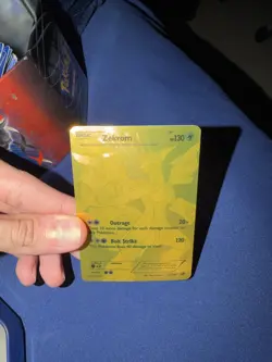 Pokemon Zekrom 115/113 Legendary Treasures Holo Card Full Art Secret Rare - Image 1