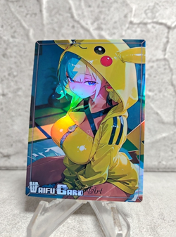 Canary Trading Card Waifu Goddess Story Anime Girl holo Karte Manga Full Art - Image 1