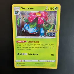 VENUSAUR 003/078 POKEMON CARD (POKEMON GO SET) - Image 1