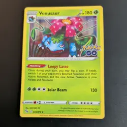 VENUSAUR 003/078 POKEMON CARD (POKEMON GO SET) - Image 2