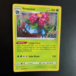 VENUSAUR 003/078 POKEMON CARD (POKEMON GO SET) - Image 3