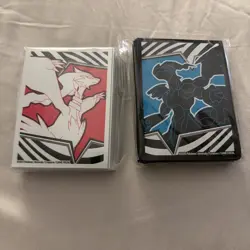 Pokemon Black Bolt / White Flare Card Sleeves - Sealed New - Image 1