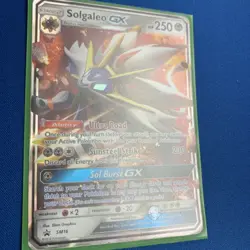 Pokemon TCG Solgaleo GX Black Star Promo Holo Card Sun & Moon SM16 - Image 2