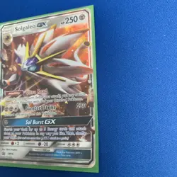 Pokemon TCG Solgaleo GX Black Star Promo Holo Card Sun & Moon SM16 - Image 3