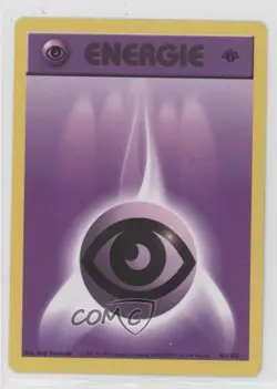 Psychic Energy German 1st Ed. Pokemon Base Set #101 1999 - Image 1