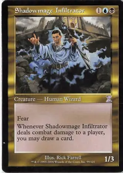 Shadowmage Infiltrator *Rare* Magic MtG x1 Timeshifted MP - Image 1